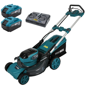 Аккумуляторная самоходная газонокосилка PROFI-TEC EasyMow 51 Pro (2&times;PT2080EP (8.0 Ач), зарядное устройство) 007587 фото