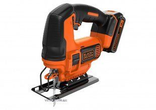 Лобзик акумуляторний BLACK+DECKER LI-ION 18 В BDCJS18-QW фото