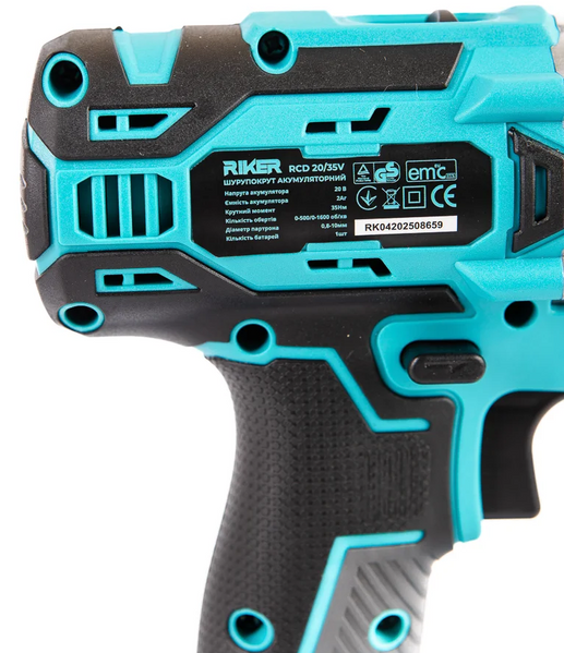 Шуруповерт акумуляторний Riker RCD 20/35 RK0003 фото