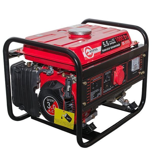 Генератор бензиновый INTERTOOL DT-1111 DT-1111 фото