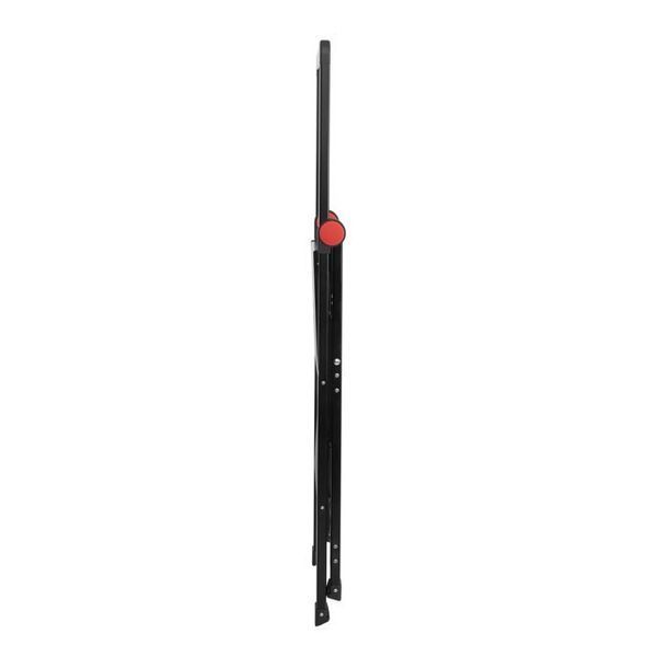 Стремянка алюминиевая "Black Slim", 2 ступени, высота верхней ступени 456мм, 150 кг, STORM INTERTOOL LT-5002 LT-5002 фото