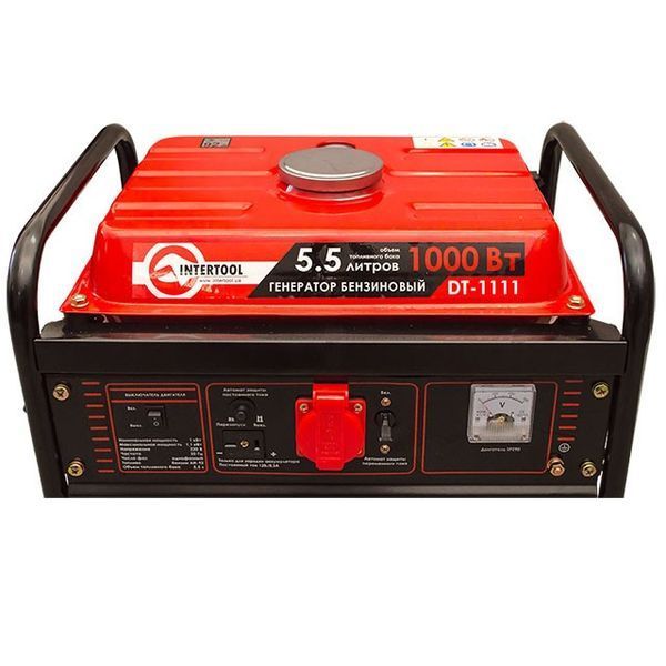 Генератор бензиновый INTERTOOL DT-1111 DT-1111 фото