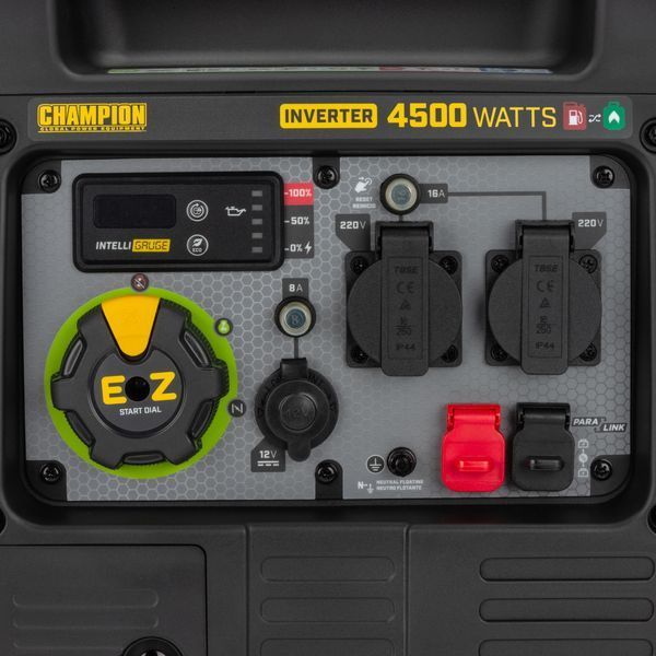 Генератор инверторный Champion C4500BT двухтопливный 500988-UA фото
