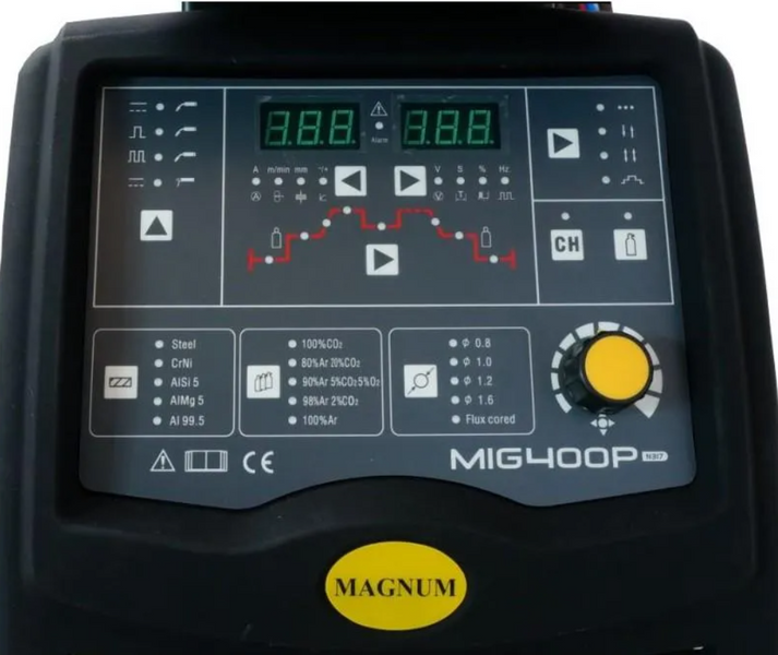 Сварочный полуавтомат Magnum MIG 400 Puls Synergia UMI400P UMI400P фото