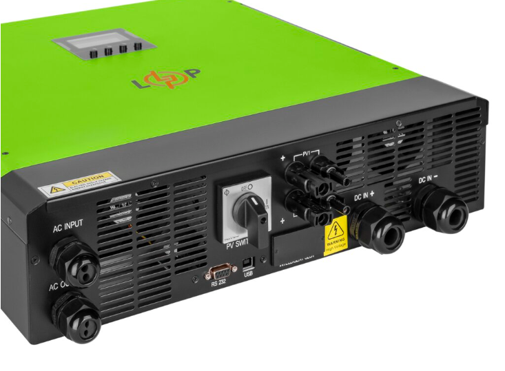 Гібридний сонячний інвертор (ДБЖ) ON-OFF GRID LPW-VHY-G5532-5500VA (5500Вт) 48V MPPT 120-450V 19463 фото