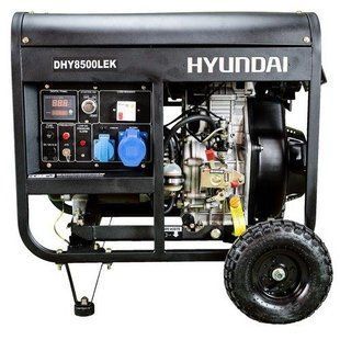 Генератор дизельний HYUNDAI DHY8500LEK 6,5 кВт (240650900) 240650900 фото
