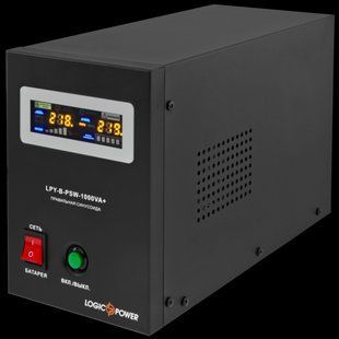 Джерело безперебійного живлення ДБЖ Logicpower LPY-B - PSW-1000VA+ (700Вт) 10A/20A 4151 фото