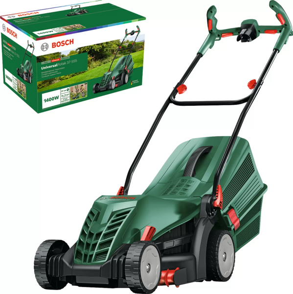 Електрична газонокосарка Bosch Universal Rotak 37-555 (1.4 кВт, 370 мм) 06008A6501 фото