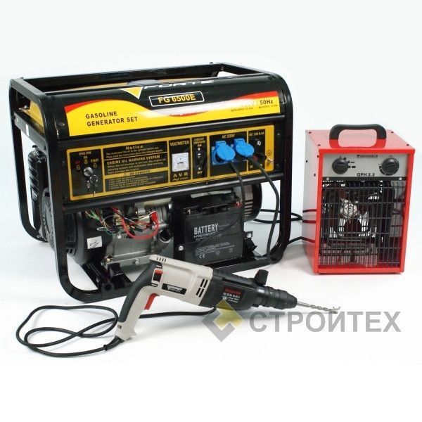 Генератор Forte FG6500E 44907 фото