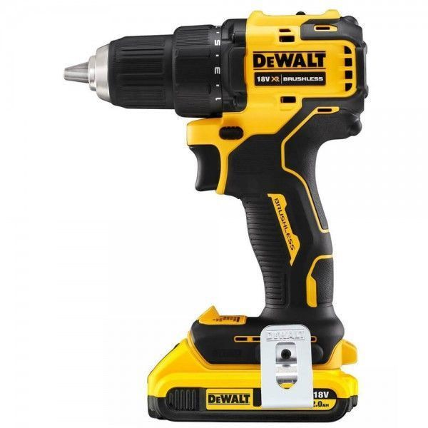 Дриль-шуруповерт акумуляторний безщітковий DeWALT DCD708S2T DCD708S2T фото