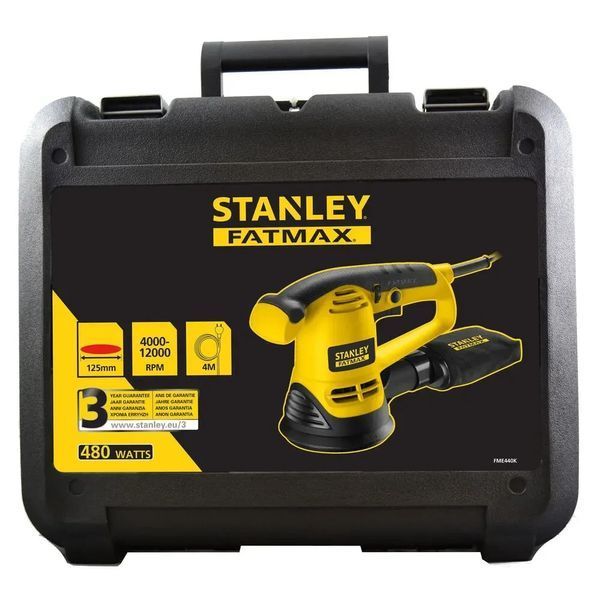 Шліфмашина ексцентрикова Stanley FatMax FME440K FME440K фото
