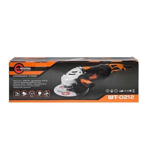 Шлифмашина угловая INTERTOOL WT-0212 WT-0212 фото