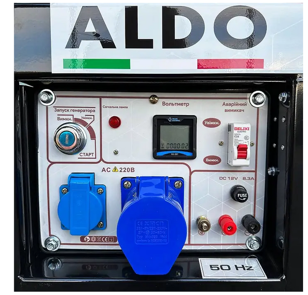 Генератор дизельний ALDO AP-8000DE (8.0-8.5 кВт) AP-8000DE фото