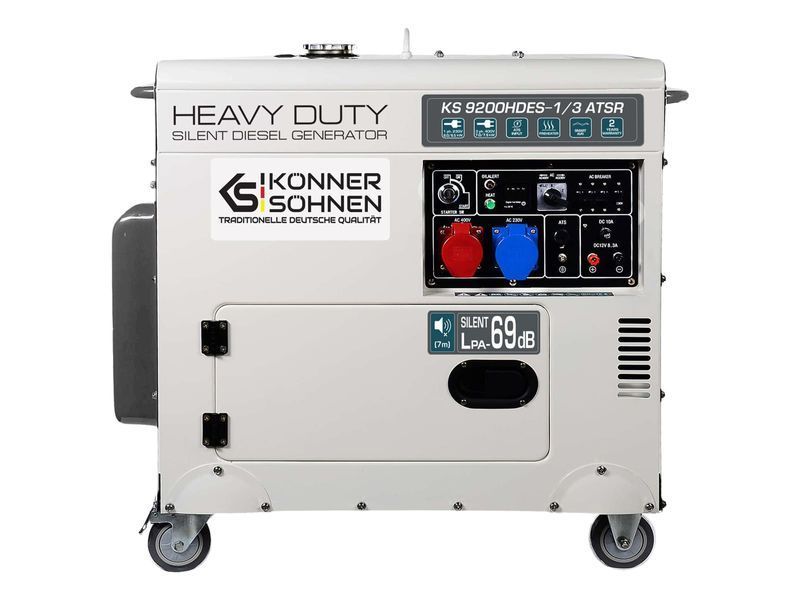 Дизельний генератор Konner&Sohnen KS 9200HDES-1/3 ATSR (EURO V) 000001574 фото