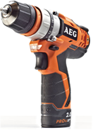 Акумуляторний дриль-шуруповерт AEG BBS12C2LI-202B (12В 4935443030К фото