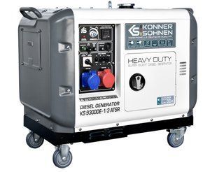 Дизельний генератор Konner&Sohnen KS 9300DE-1/3 ATSR SUPER S (Euro V) 000004500 фото