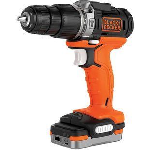 Акумуляторний ударний дриль-шуруповерт BLACK+DECKER BDCHD12S1 BDCHD12S1 фото