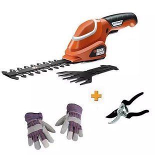 Кусторез BLACK+DECKER GSL700KIT GSL700KIT-QW фото