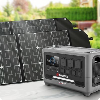 Станція зарядна портативна STORM INTERTOOL WT-7013 (2,4 кВт, 2048 Втч, LiFePO4) WT-7013 фото