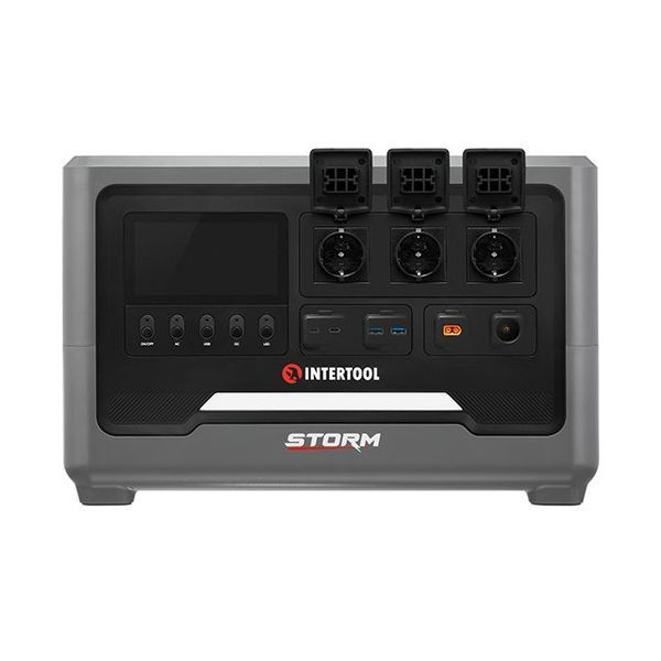 Станція зарядна портативна STORM INTERTOOL WT-7013 (2,4 кВт, 2048 Втч, LiFePO4) WT-7013 фото