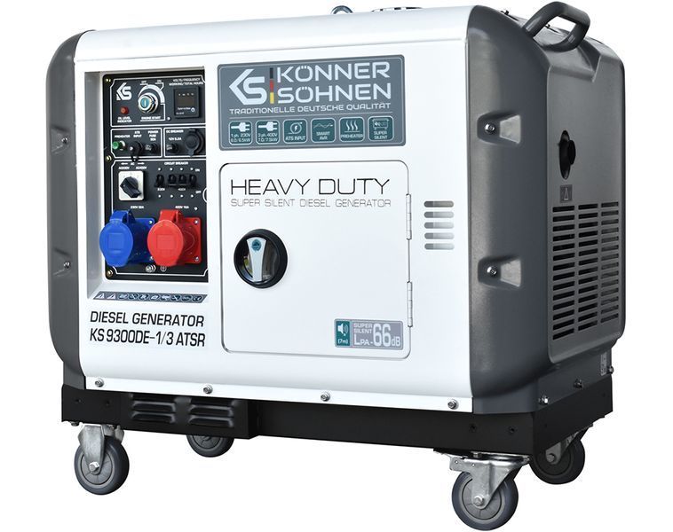 Дизельний генератор Konner&Sohnen KS 9300DE-1/3 ATSR SUPER S (Euro V) 000004500 фото