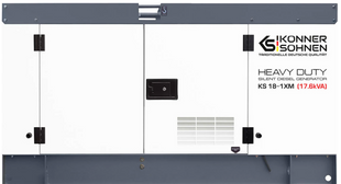 Генератор дизельний K&ouml;nner&S&ouml;hnen KS 18-1XM, 12.8 кВт 000005547 фото