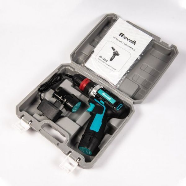 Шуруповерт акумуляторний Revolt ID-12QC r0072 фото