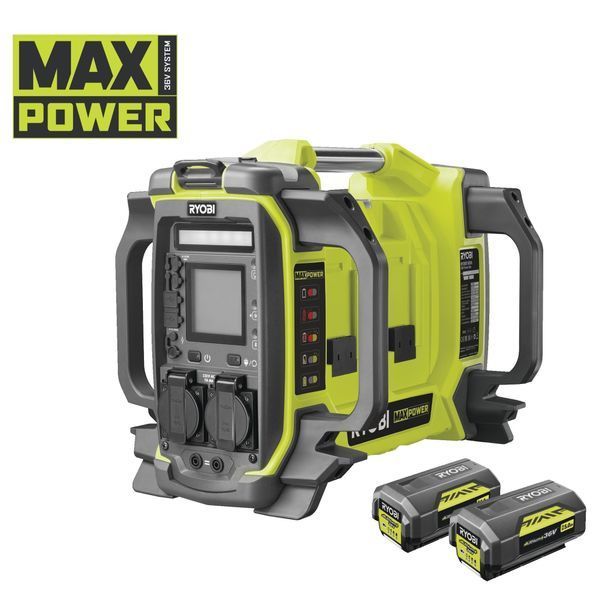 Інвертор напруги акумуляторний Ryobi RY36BI1800A-250, 1800Вт (3000 Вт пікова) 5133005317 фото