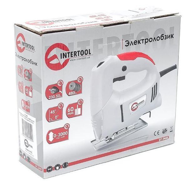 Электролобзик INTERTOOL DT-0445 DT-0445 фото
