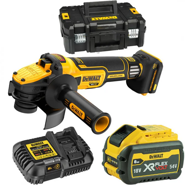 Болгарка акумуляторна безщіткова DeWALT DCG409VST1 DCG409VST1 фото