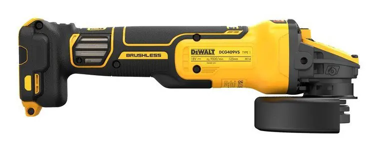 Болгарка акумуляторна безщіткова DeWALT DCG409VST1 DCG409VST1 фото