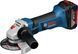 Шліфмашина кутова акумуляторна Bosch GWS 18-125 V-LI 0.615.990.L6G фото 1