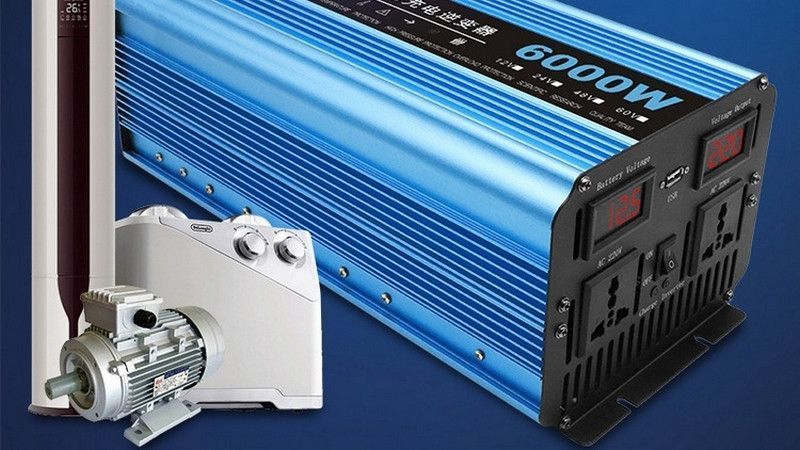 Домашний UPS ИБП инвертор чистая синусоида 220V 9000W 12V (19171) 19171 фото