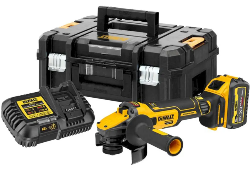 Болгарка акумуляторна безщіткова DeWALT DCG409VST1 DCG409VST1 фото