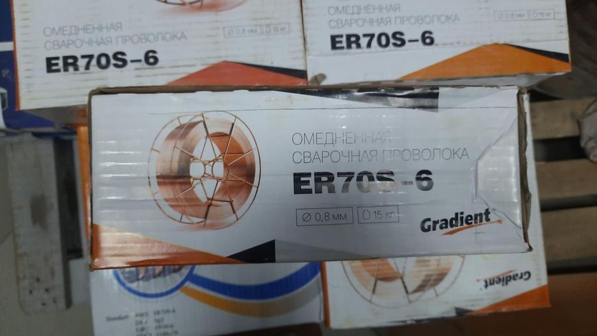 Сварочная проволока Gradient ER70S-6 1.0 мм 15 кг GWC1015 фото
