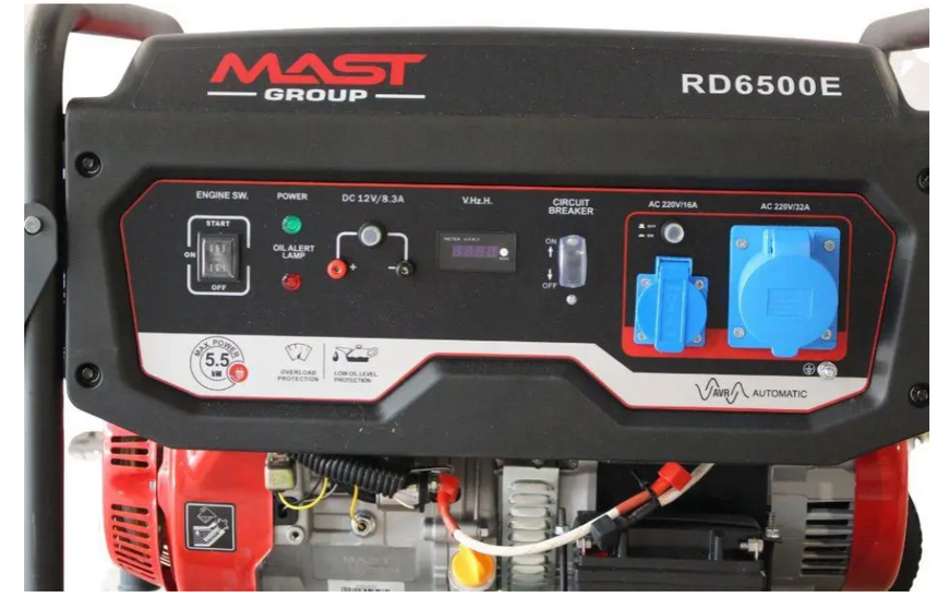 Бензиновый генератор MAST GROUP RD6500E RD6500E фото
