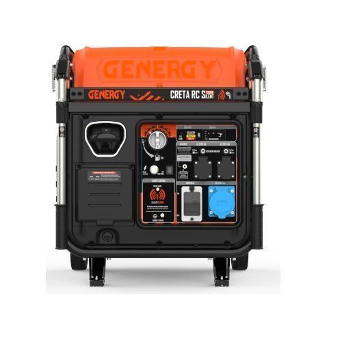 Генератор інверторний бензиновий GENERGY CRETA SILENT RC 7,5 кВт (240072090) 240072090 фото