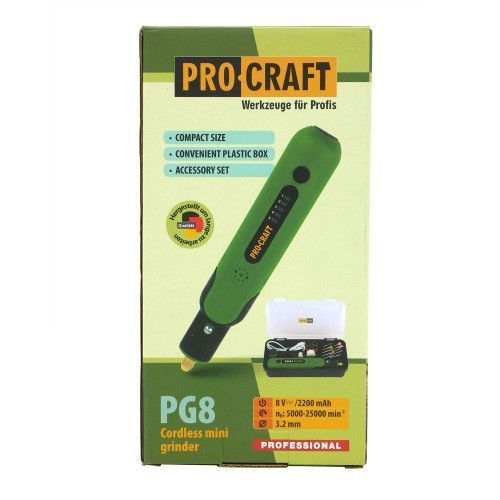 Аккумуляторная гравировальная машина Procraft PG8 030081 фото