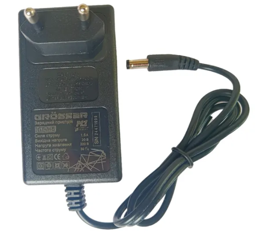 Зарядное устройство для Grosser GC 1.5 (G0159) G0159 фото