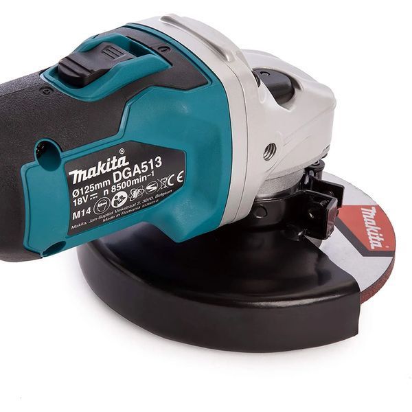 Аккумуляторная болгарка Makita DGA 513 Z DGA513Z фото
