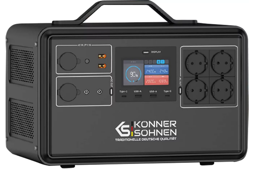Електростанція портативна Konner&Sohnen KS 2400PS 000006914 фото