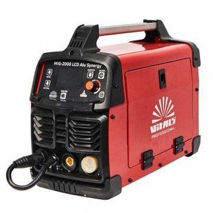 Сварочный аппарат Vitals Professional MIG 2000 LCD Alu Synergy 156989 фото