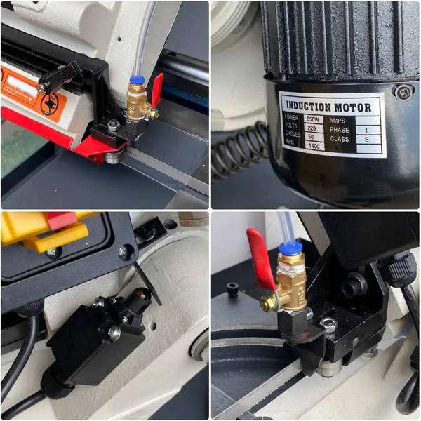 Пила ленточная по металлу 9craft MS150 (550W, 220В) MS150 550W 220V фото