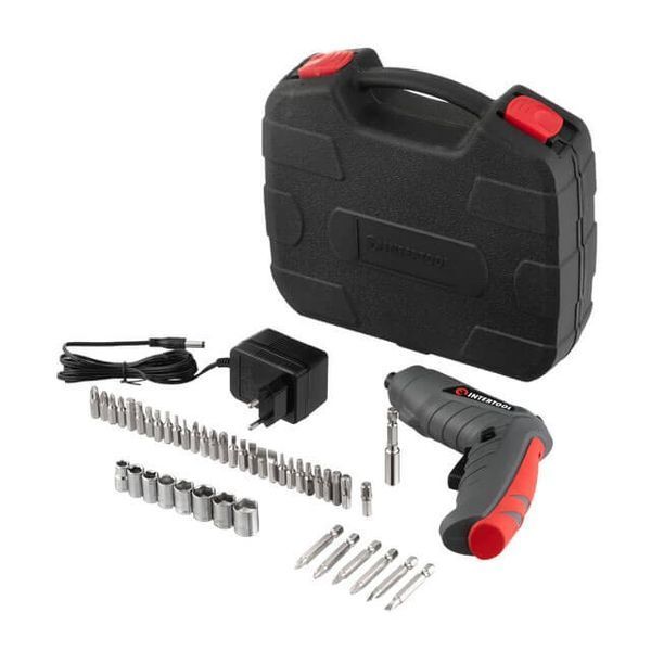 Акумуляторна викрутка INTERTOOL DT-0302 (3.6В у кейсі) DT-0302 фото