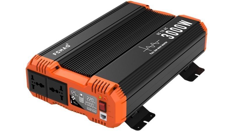 Домашний инвертор высокой мощности чистый синус FCHAO KSC-3000W 24V на 220V (19198) 000119198 фото