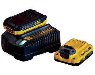 Зарядное устройство и 2 аккумулятора 18В STANLEY FATMAX SFMCB12D2 SFMCB12D2 фото