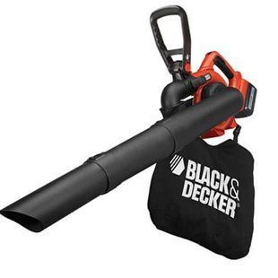 Акумуляторний садовий пилосос із подрібнювачем BLACK+DECKER GWC3600L20 GWC3600L20-QW фото
