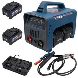 Аккумуляторный сварочный аппарат PCWM16040 X-MAX Power (2&times;PT4080XM (8.0 Aч), зарядное устройство) 006617 фото