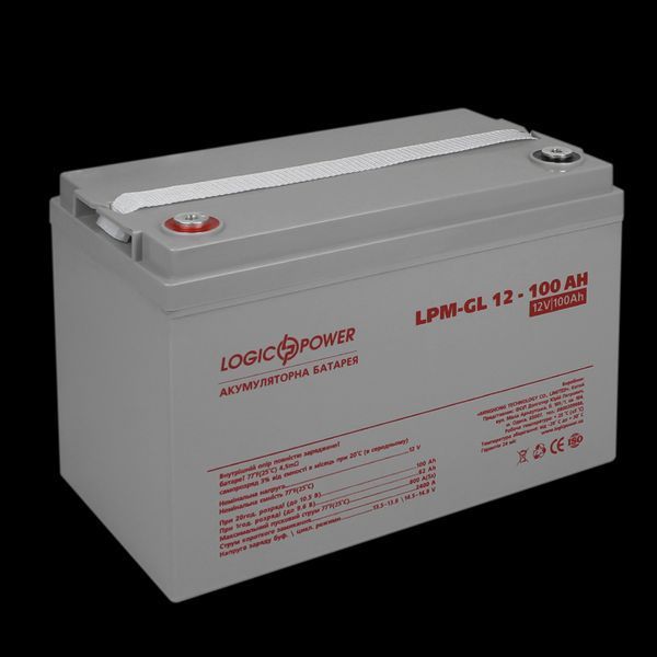 Акумулятор гелевий LPM-GL 12V-100 Ah 3871 фото