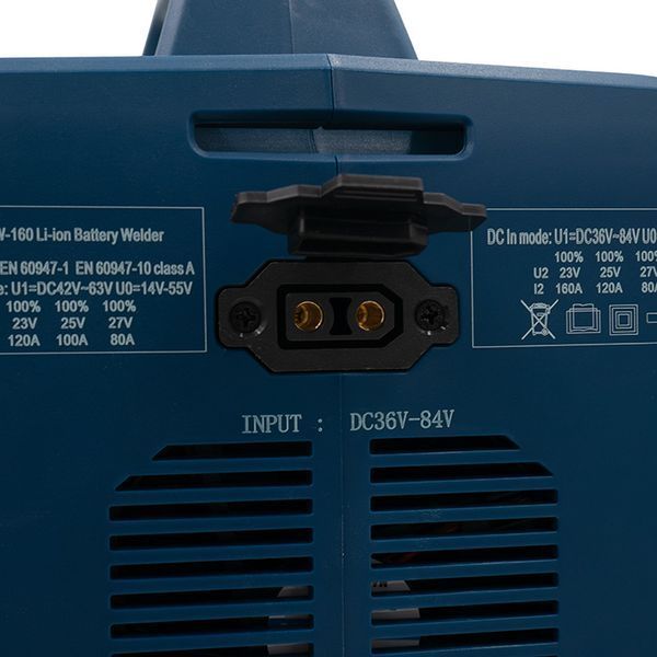 Акумуляторний зварювальний апарат PCWM16040 X-MAX Power (2&times;PT4080XM (8.0 Aг), зарядний пристрій) 006617 фото